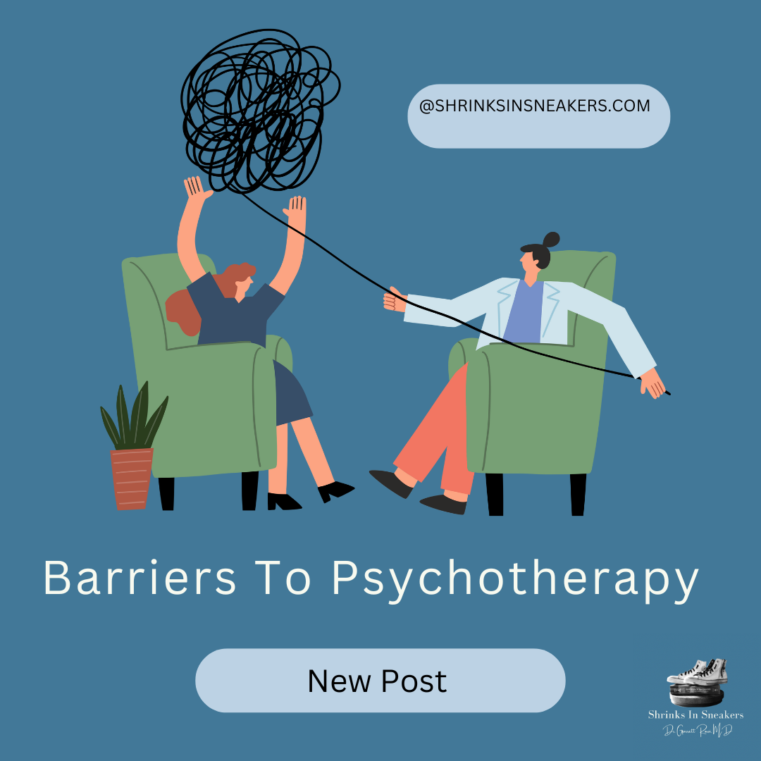Major Barriers to psychotherapy treatment