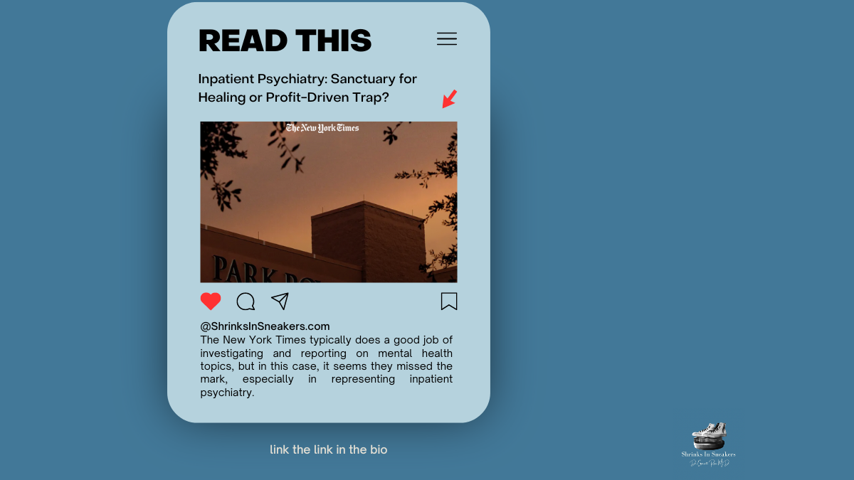 Inpatient Psychiatry: Sanctuary for Healing or Profit-Driven Trap?