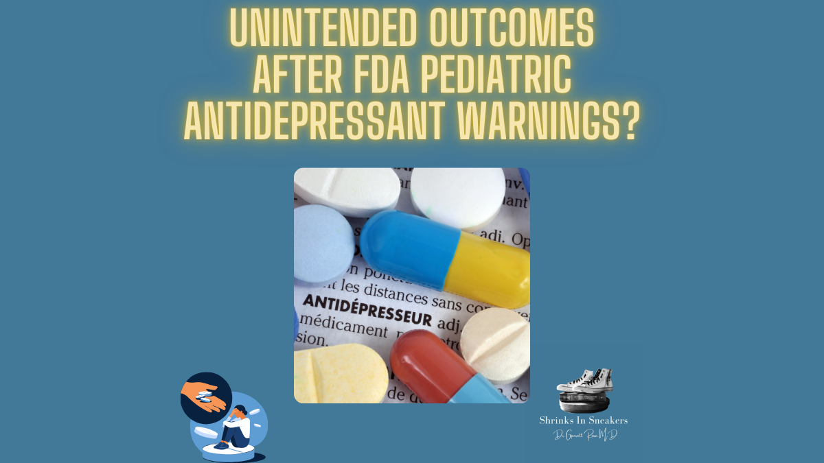 Unintended Outcomes After FDA Pediatric Antidepressant Warnings