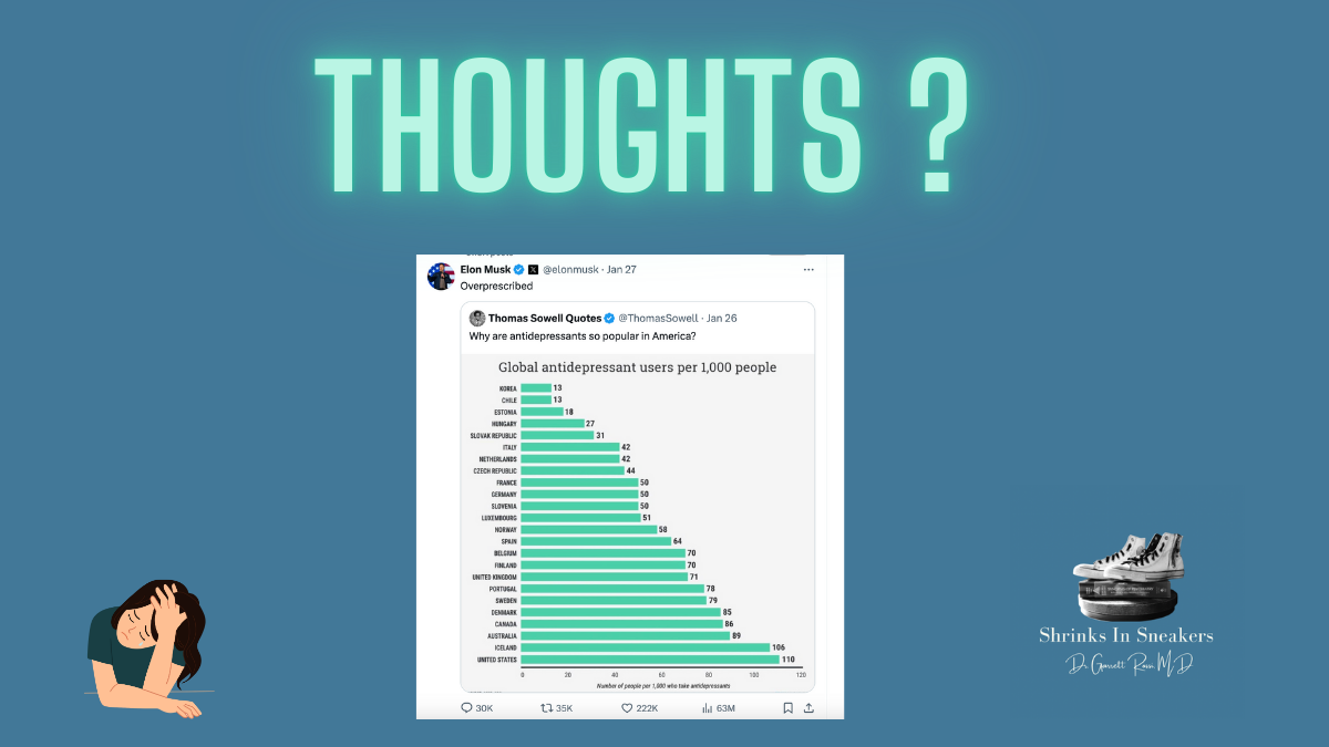 💊 Are Antidepressants Overprescribed in the U.S.? 🤔
