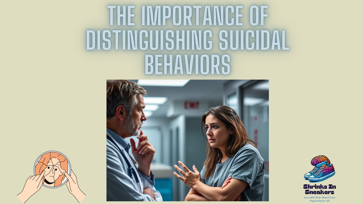 The Importance of Distinguishing Suicidal Behaviors